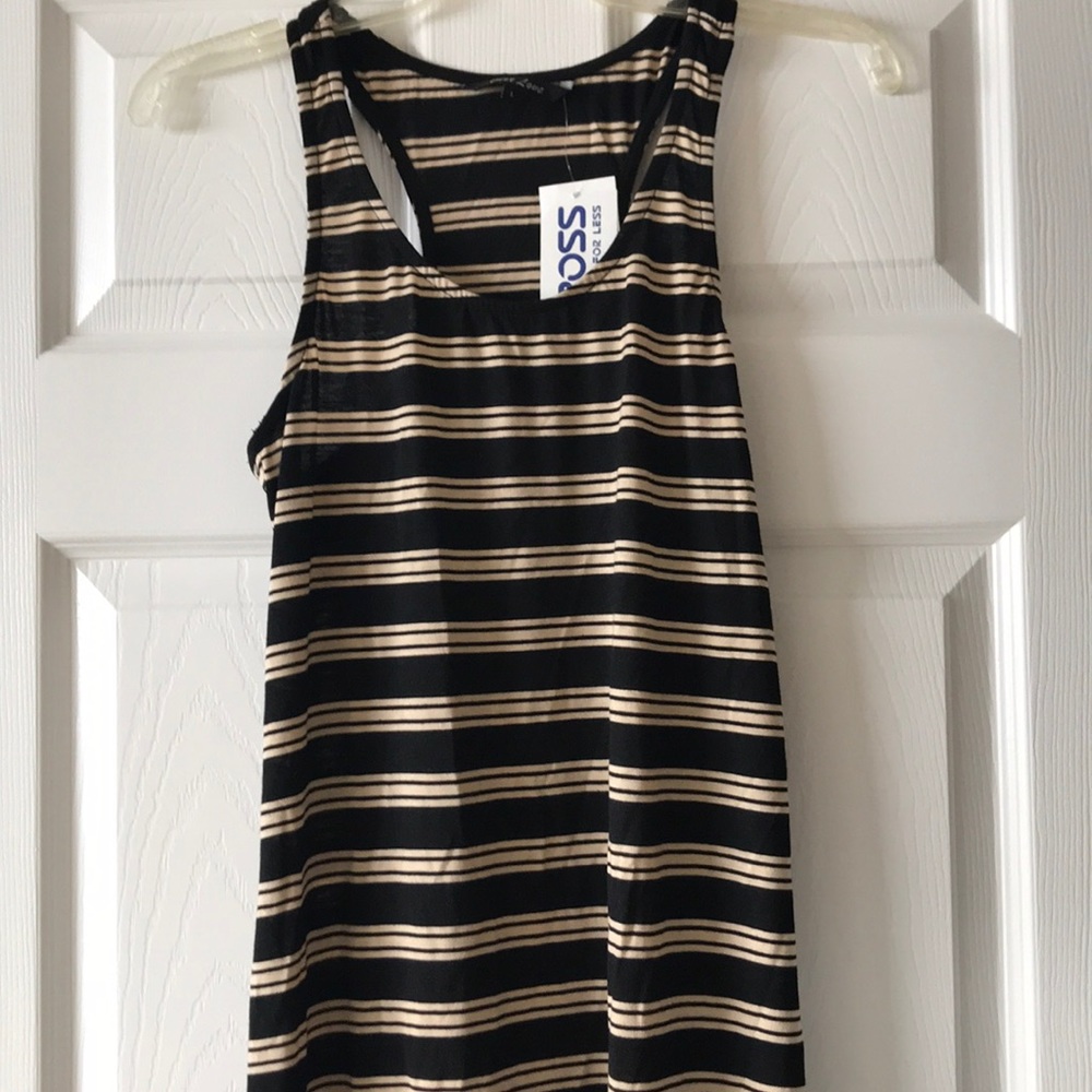 Striped maxi dress